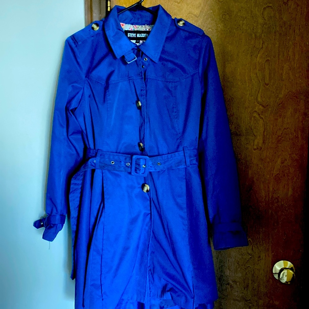 Steven Madden flare style Rain Jacket